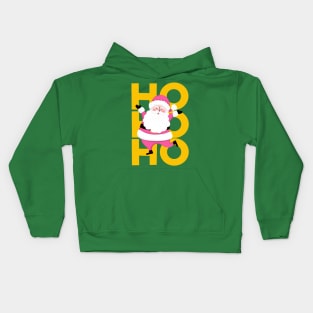 DANCING SANTA Kids Hoodie